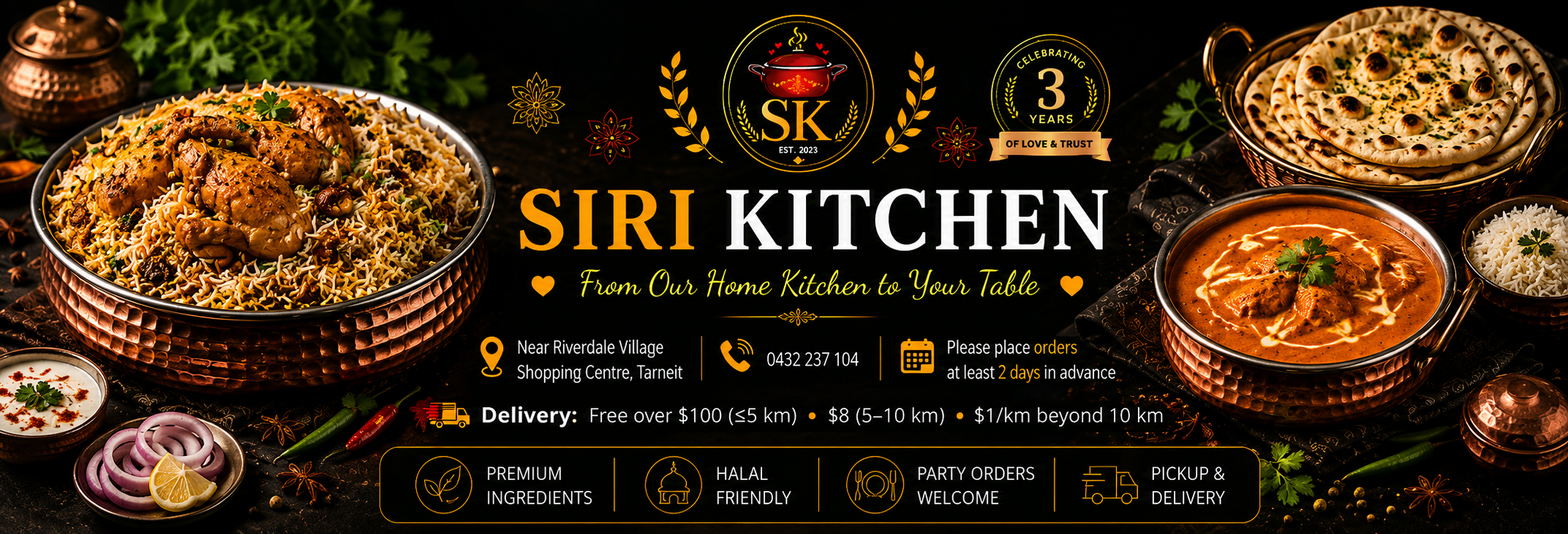 Siri Kitchen Banner
